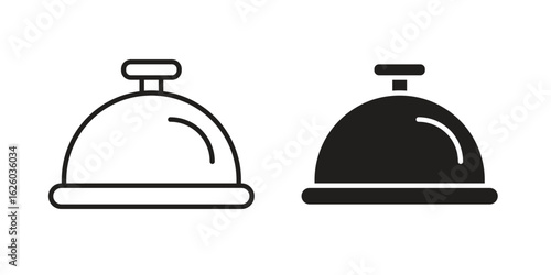 Restaurant Tray icon sign symbol and flat style for app, web and digital design.