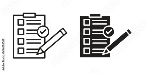 Requirements icon sign symbol and flat style for app, web and digital design.