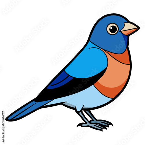blue bird cartoon