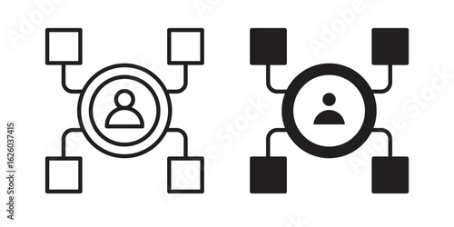 Multitask icon sign symbol and flat style for app, web and digital design.