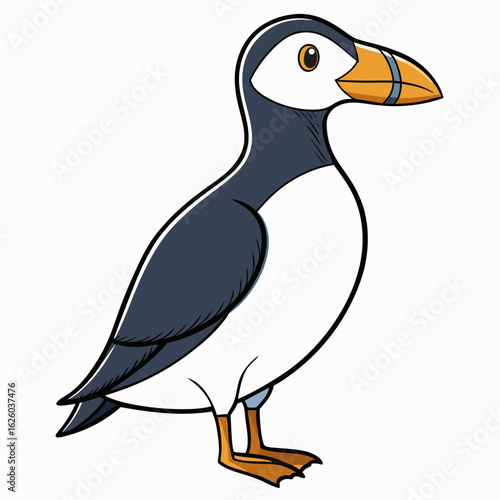 vector illustration of an illustration of a bird