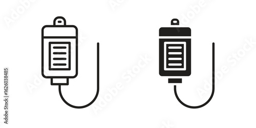 Intravenous icon sign symbol and flat style for app, web and digital design.