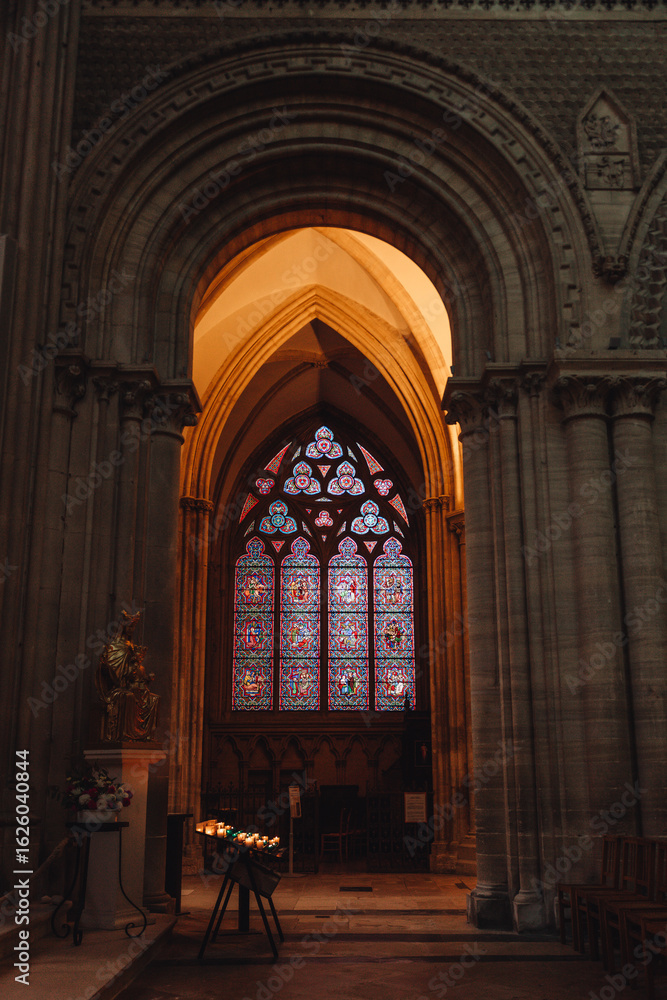 Obraz premium gothic church window