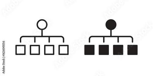 classification icon sign symbol and flat style for app, web and digital design.