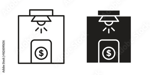 Business incubator icon sign symbol and flat style for app, web and digital design.