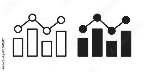 Benchmarking icon sign symbol and flat style for app, web and digital design.