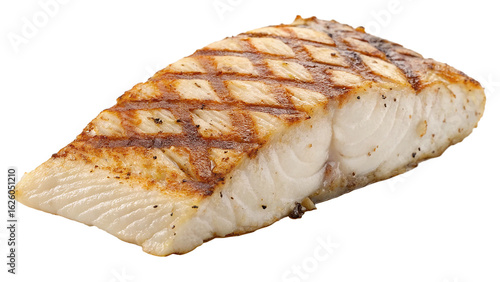 grilled salmon steak