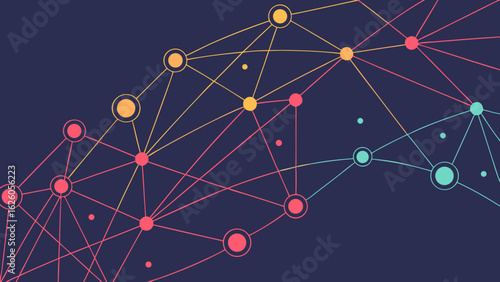 social network connection concept