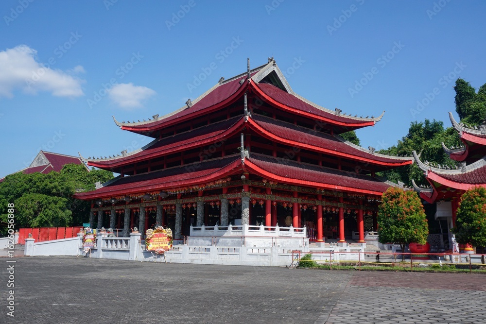 Fototapeta premium Sam Poo Kong Temple in Semarang, Central Java, Indonesia