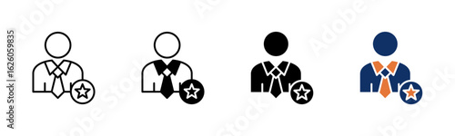 Expert icon sheet multiple style collection