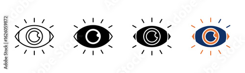 Awareness icon sheet multiple style collection
