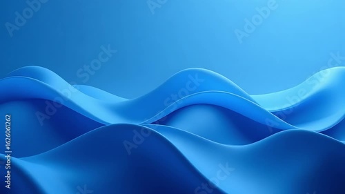 Wallpaper Mural Blue waves abstract background wallpaper design for desktop and mobile phone hd stock footage video Torontodigital.ca