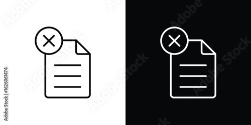 Paperless icon symbol, logo illustration. Vector graphics