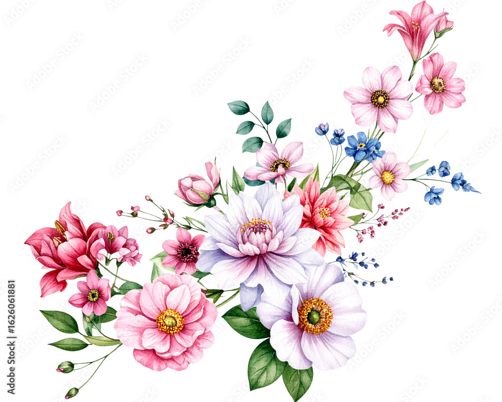 Fototapeta premium abstract floral background