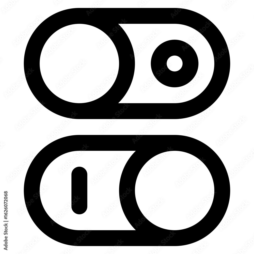 Toggle Switch Icon Vector Toggle Switch Icon Vector