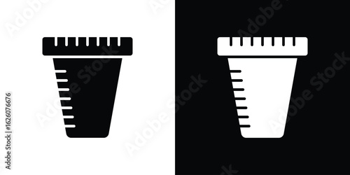 Urine test icon - Vector. Flat design style eps 10
