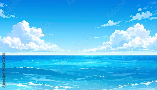 Ocean and cloudscape