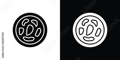 Thalassaemia icon - Vector. Flat design style eps 10