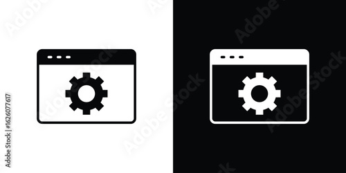 Software icon - Vector. Flat design style eps 10