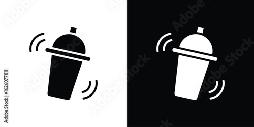 Shaker icon - Vector. Flat design style eps 10