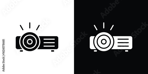 Projector icon - Vector. Flat design style eps 10