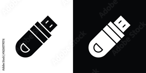Pendrive icon - Vector. Flat design style eps 10