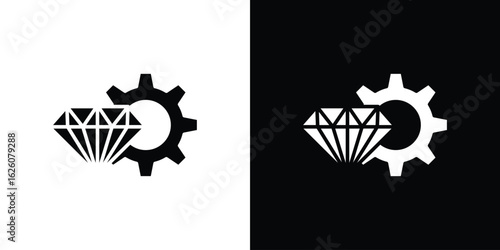 Operational excellence icon - Vector. Flat design style eps 10