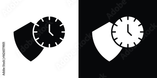 Long term icon - Vector. Flat design style eps 10