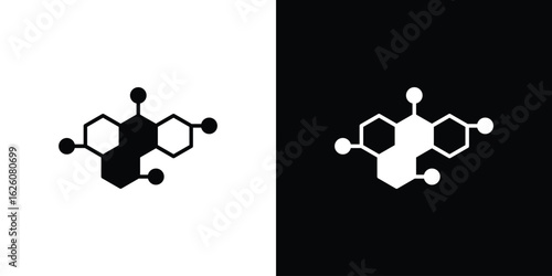 Hormones icon - Vector. Flat design style eps 10