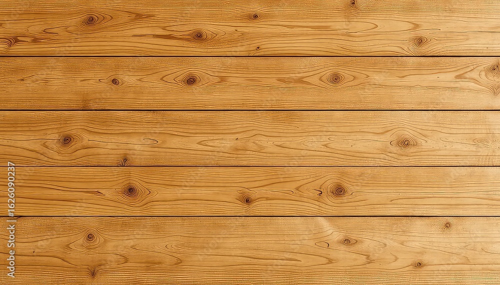 Fototapeta premium Seamless Texture of Light Brown Wooden Planks with Knots, Ideal for Backgrounds and Graphic Design Projects