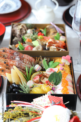 手作りのおせち料理