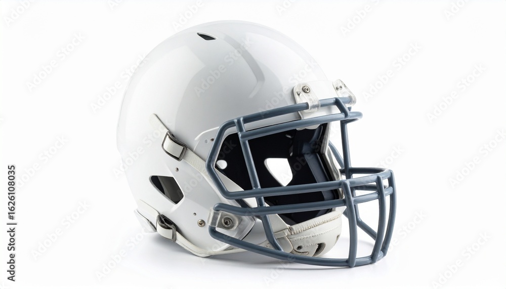Fototapeta premium football helmet isolated on white