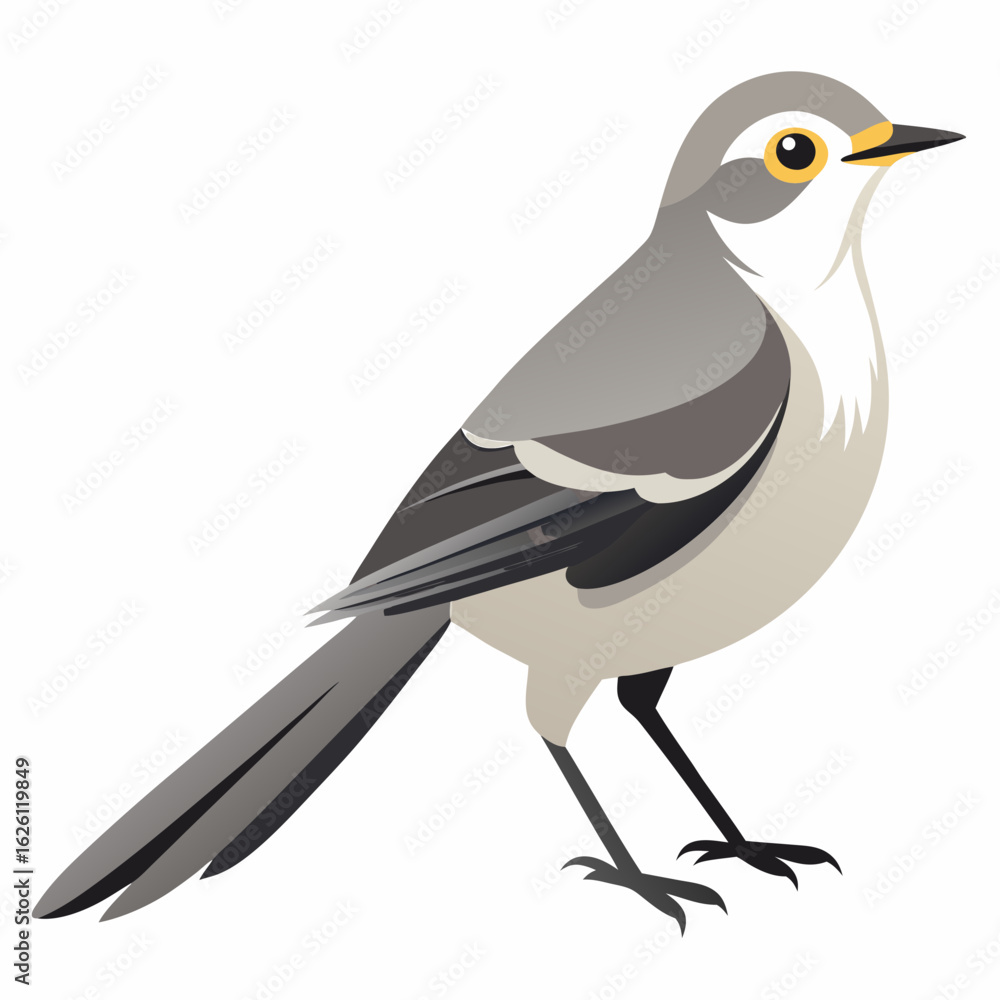 Fototapeta premium crow on a white background