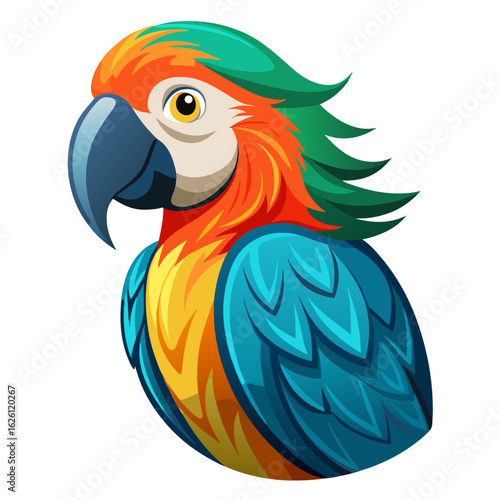 blue and yellow macaw