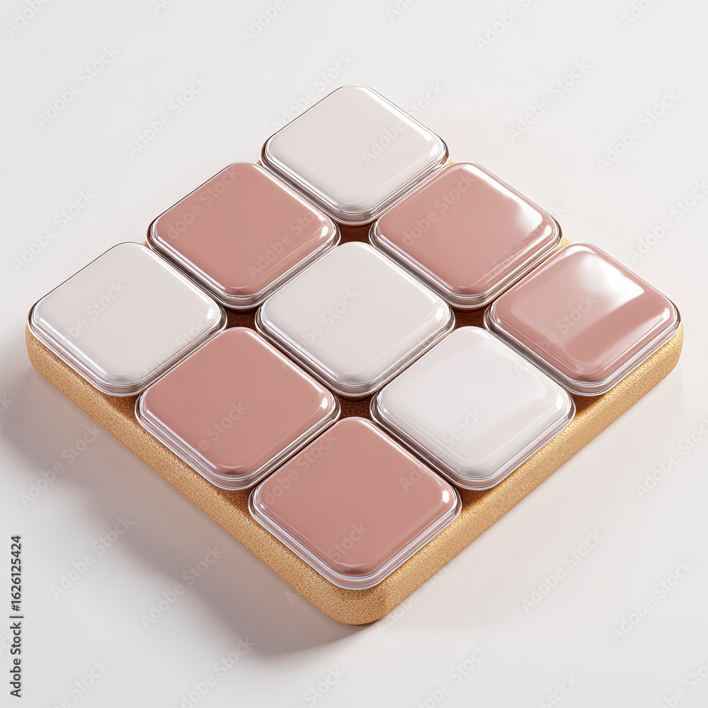 Fototapeta premium Modular Storage Cubes A Future-Forward Approach to Organization