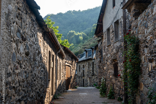 Beautiful town of Colinas del Campo de Martín Moro Toledano in Leon, Spain