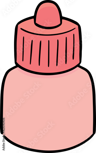 Illustration of eye medicine
