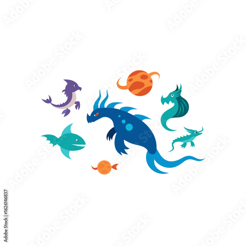 different astral tide beast set  