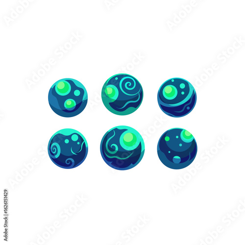 different bioluminescent watcher set 