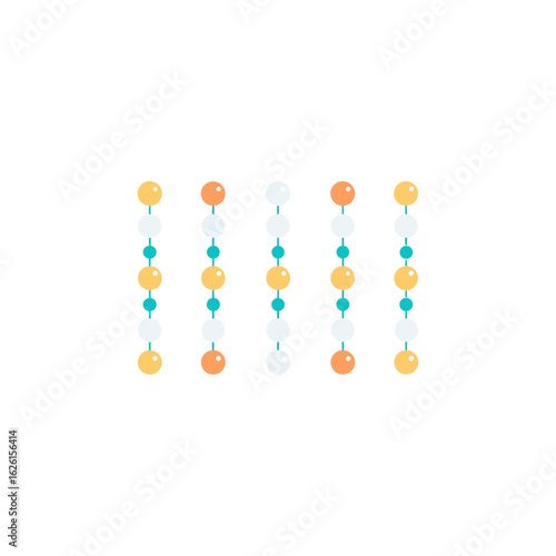  different pearl matrix code set  
