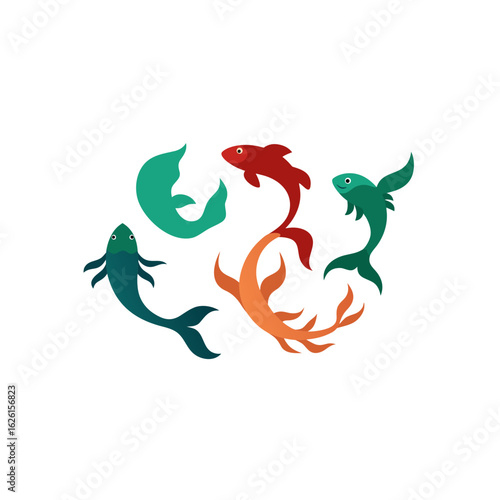  different tide   plant hybrid creature set   