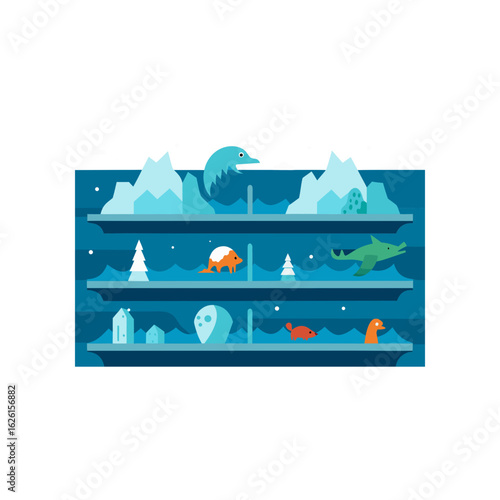 different tide to ice shelf set   