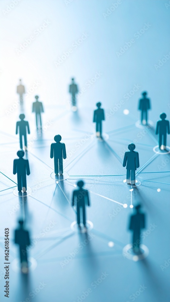 Connected People Network Social Collaboration Teamwork Concept. Connected People Network Social Collaboration Teamwork Concept.