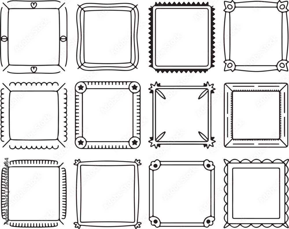 custom made wallpaper toronto digitalCollection of decorative square frames with varied borders and corner embellishments