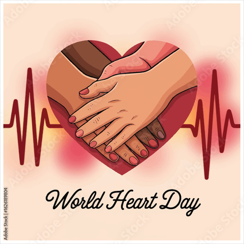 World Heart Day raises awareness about cardiovascular disease and promotes heart health worldwide.






