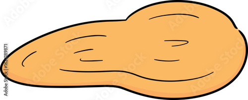 Illustration of omelette
