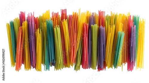 Rainbow Pasta Colorful Noodles Food Photography