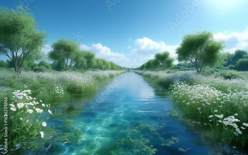water, river, lake