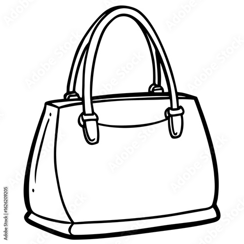Minimalist Purse Line Art