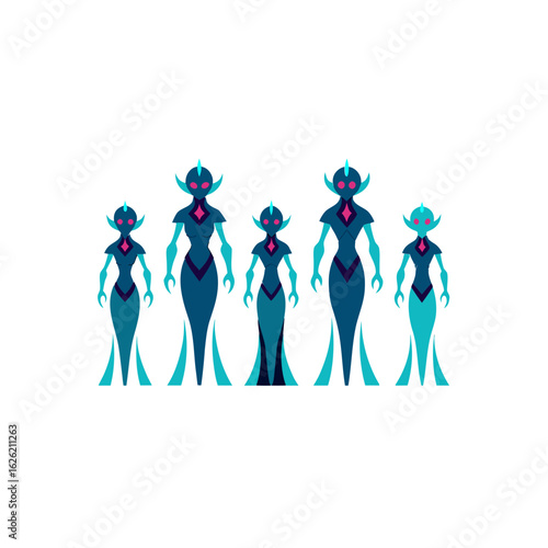 different darkwater hive queen set 